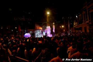 Telde se asusta con el Perro Maldito en Valsequillo (Foto Francisco Javier Santana, Acfi Press y TA)